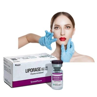 Liporase para quebrar o ácido hialurónico Filler Dermal Solução de hialuronidase