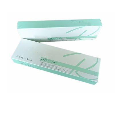 Injeção Lyft Lido Hyaluronic Acid Dermal Filler Reduz rugas e rugas faciais