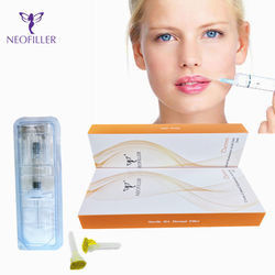 Ácido hialurónico facial transparente Filler dérmico Armazenamento a temperatura ambiente