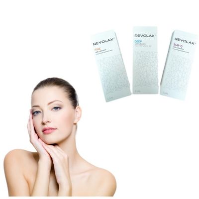 Açido hialurónico restaurador de rugas Revolax Dermal Filler 6-12 meses Efeito de duração