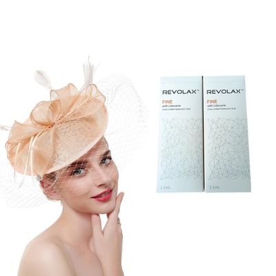 Reduz as rugas Segurança facial Revolax Preenchimento dérmico com duração de 6 a 12 meses