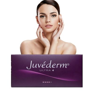 Injecções de Gel de Hialuronato Juvederm Filler Dermico Ultra 3 Ultra 4 Voluma Para Rosto