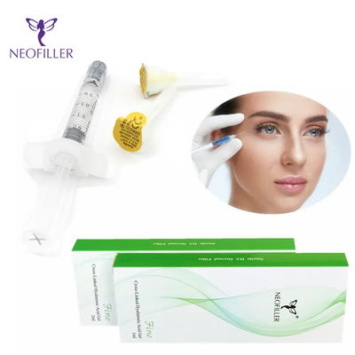 24 mg/ ml Filler de ácido hialurónico para profundidade de injecção hipodérmica para ácido altamente concentrado