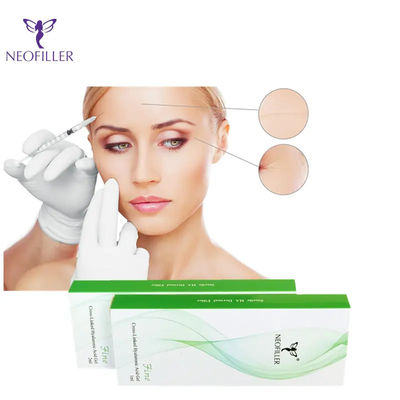 24 mg/ ml Filler de ácido hialurónico para profundidade de injecção hipodérmica para ácido altamente concentrado