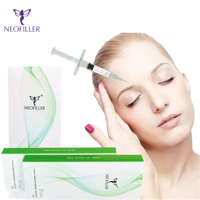 24 mg/ ml Filler de ácido hialurónico para profundidade de injecção hipodérmica para ácido altamente concentrado