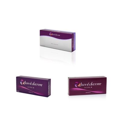 Ácido hialurónico Juvederm Enchimento Dermológico para o Rosto com duração de efeito de 6 a 9 meses