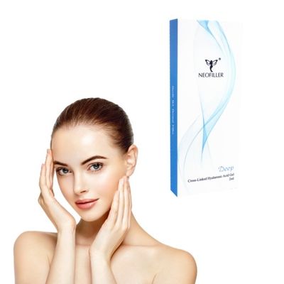 Enchimento de ácido hialurónico altamente recomendado para injecções hipodérmicas no local facial