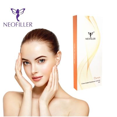 Experimente o poder de 20 ml de filler cutâneo de ácido hialurónico para 9-12 meses de beleza.