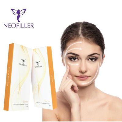 Experimente o poder de 20 ml de filler cutâneo de ácido hialurónico para 9-12 meses de beleza.