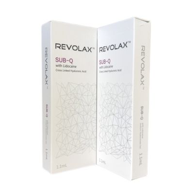 Revolax Ácido Hialurónico Face Filler Dermal para efeito duradouro de 6 a 12 meses