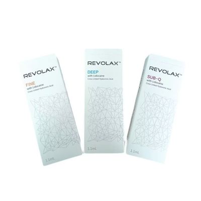 Revitalizante Filler Facial de Ácido Hialurónico pela Revolax para 6-12 meses de brilho jovem