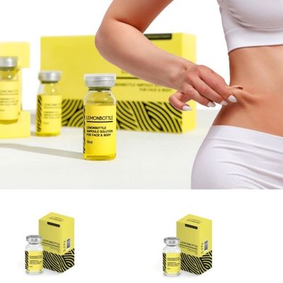 Solução de gordura da Coreia garrafa de limão 10ml*5 Dissolvente de gordura Venda online