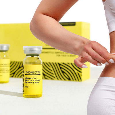 Solução de Lipólise Última para a Redução de Gordura 10ml*5 garrafas Fórmula de Alta Concentração