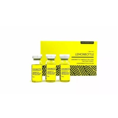 Solução de frasco de limão de alta concentração para injecções de dissolvimento de gordura 5 frascos para injectáveis X 10 ml de corpo inteiro