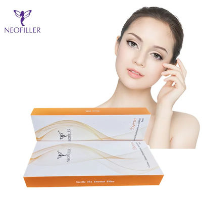Hyaluronic Acid Dermal Filler para face, nariz e aumento do tamanho dos lábios 24 mg/ml