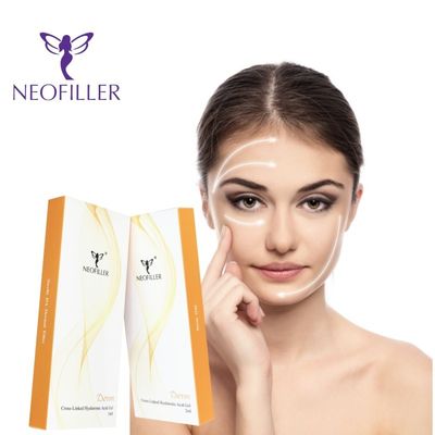 Neofiller Hipodermal Facial Dermal Filler Cross Linked 24 mg/ ml Concentração 9-12 meses Longevidade