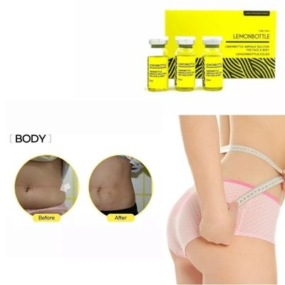Venda de frasco de limão dissolvente de gordura 5X10ml caixa solução de perda de peso online