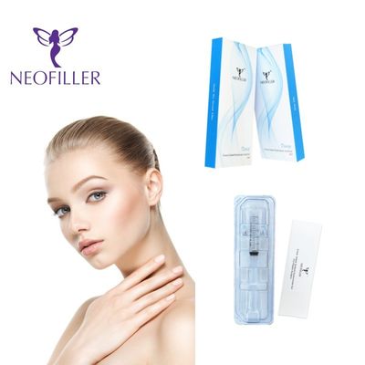 Filler dérmico de ácido hialurónico transparente 24mg/ml Longevidade Para Rejuvenescimento Facial