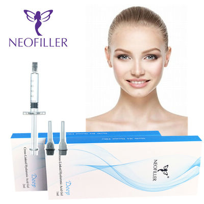 24 mg/ ml de Hyaluronic Acid Filler Dermal Natural para Injecção Hipodérmica