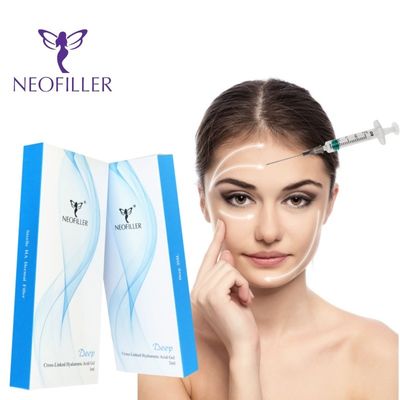 24 mg/ ml de Hyaluronic Acid Filler Dermal Natural para Injecção Hipodérmica