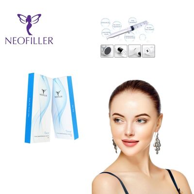 Neofiller Filler dérmico de ácido hialurónico transparente para 9-12 meses de longevidade