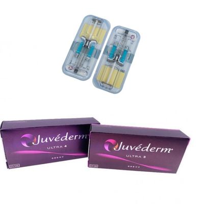 Juvederm Ultra 3 Ultra 4 Voluma Injectação de Enchimento Facial 2* 1 ml Para Pedaço Nasolabial