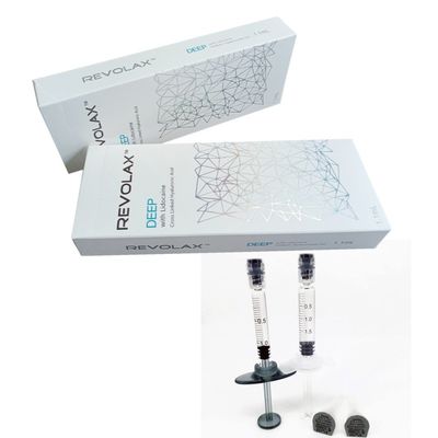 Multa cutânea ácida hialurónica Subq profundo do enchimento de Revolax 1.1ml para alisar e encher-se