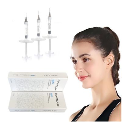 Ácido hialurónico líquido, preenchimento cutâneo, plástico facial Revolax