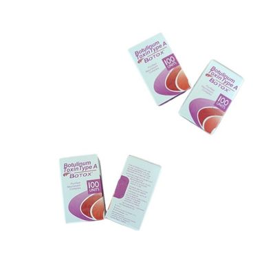100 U/ frasco para injectar  Tratamento preventivo anti- rugas