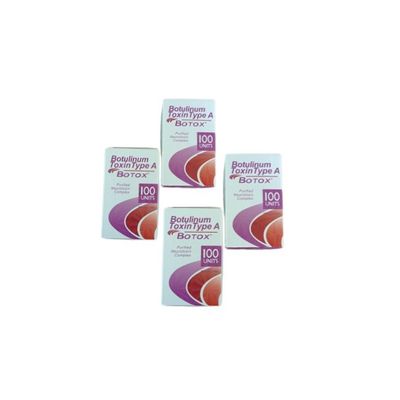 100 U/ frasco para injectar  Tratamento preventivo anti- rugas