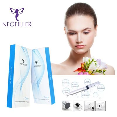 Filler dérmico transparente de ácido hialurónico 10 ml para longevidade de 9 a 12 meses