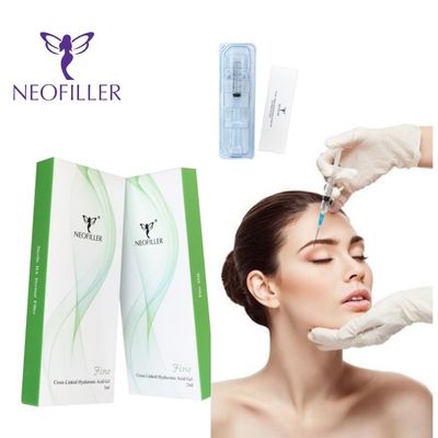 24 mg/ml de enchimento cutâneo de ácido hialurónico para melhoramento facial natural