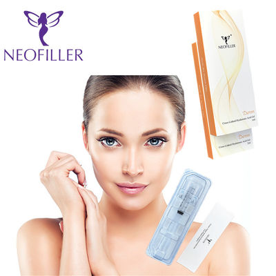 UltraSafe Filler de Ácido Hyalurónico Facial Liso 2 ml para 9-12 meses de restauração do volume
