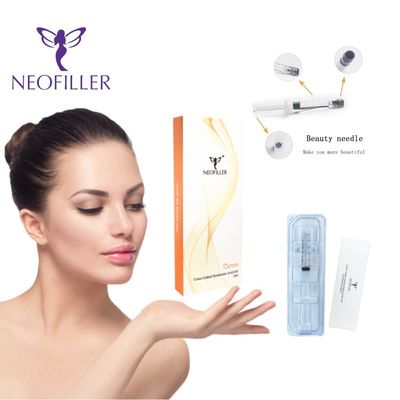 UltraSafe Filler de Ácido Hyalurónico Facial Liso 2 ml para 9-12 meses de restauração do volume