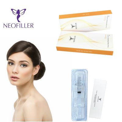 Ácido hialurónico translúcido transversal, preenchimento cutâneo, gel injetável, melhoramento facial de longa duração
