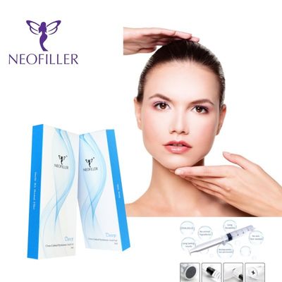 Redutor eficaz de rugas, ácido hialurônico, preenchimento dérmico, gel injetável transparente, temperatura ambiente, aprimoramento facial