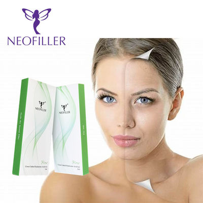 Ácido Hialurónico Transparente Preenchimento Dermológico Gel Injetável Hipodérmico Injeção Enhancement Facial
