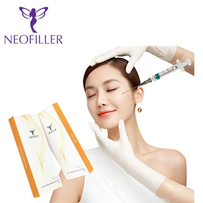 24 mg- ml Ácido hialurónico Preenchimento dérmico Gel injetável Injecção facial Aumento de alta concentração