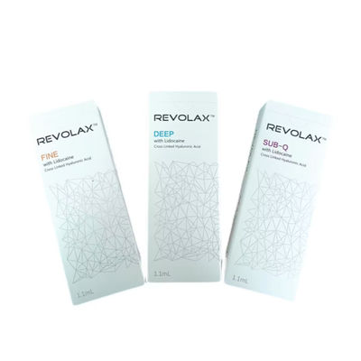 Revolax Filler Dermal Ácido Hialurónico Durante 6-12 Meses Efeito Segredo Para Uma Aparência Natural E Jovem