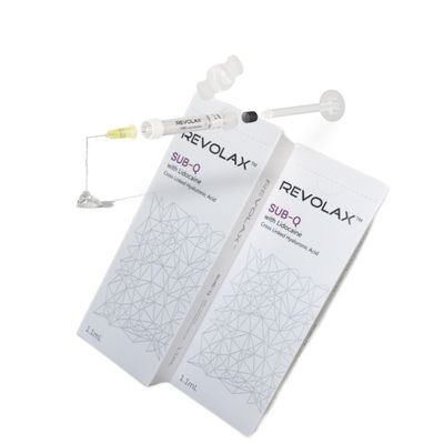 1.1 ml Enchimentos de Lábios Dermicos Revolax Fine Deep Sub-Q para Injecção de Ácido Hyalurónico Anti- Rugas