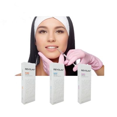 Revolax Filler Dermológico Finíssimo e Profundo Sub Q Ácido Hialurónico Cruzado 1.1 ml