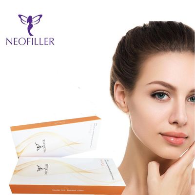 24mg-ml 2ml seringa derm ácido hialurônico preenchimento dérmico gel injetável realce de rejuvenescimento facial