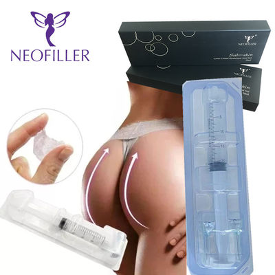 Armazenamento à temperatura ambiente Ácido hialurónico 24 mg- ml Enchimento dérmico Gel injetável cruzado para aumento do volume facial