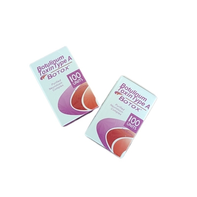 Preenchimentos dérmicos quentes Botox Anti Rugas Faciais Toxina Botulínica 100 Unidades