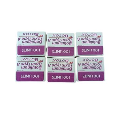 Pó de Toxina Botulínica Allergan Botox 100U/frasco para Injeção Antirrugas com Armazenamento a 2-8°C e Fabricação por Fermentação