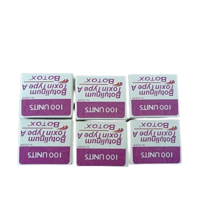 Preenchimentos dérmicos quentes Botox Anti Rugas Faciais Toxina Botulínica 100 Unidades