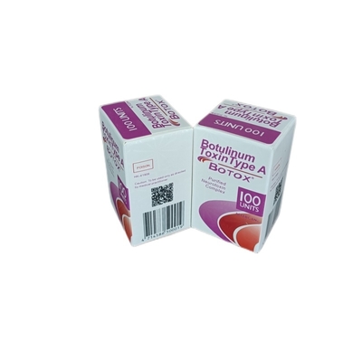 Injeção Anti-rugas Toxina Botulínica Tipo A 100U Frasco EUA