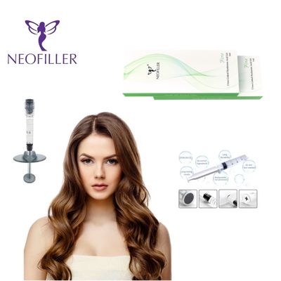 24 mg- ml Ácido hialurónico Preenchimento Dermológico Gel Injetável Injecção Facial Rejuvenescimento Tratamento