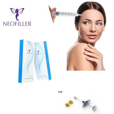 Neofiller 5 ml Hyaluronic Acid Dermal Filler 24 mg- ml Seringa Injetável Gel Rejuvenescimento Facial