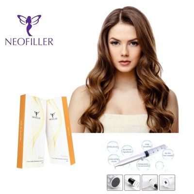 Neofiller 24 mg- ml Ácido hialurónico Preenchimento Dermológico Gel Injetável Reduzir rugas Melhoramento facial